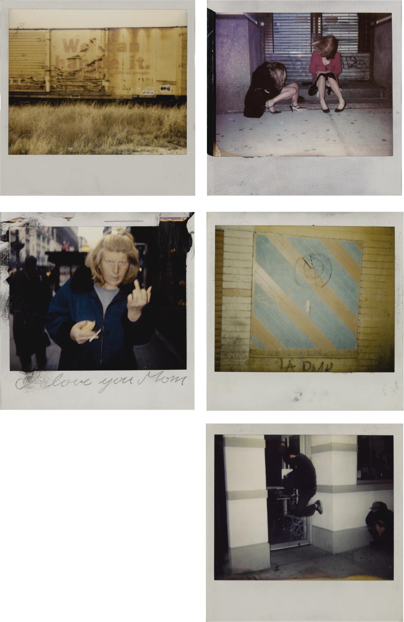 Dash Snow | 5 Works: Selected Images (Polaroid Enlargements