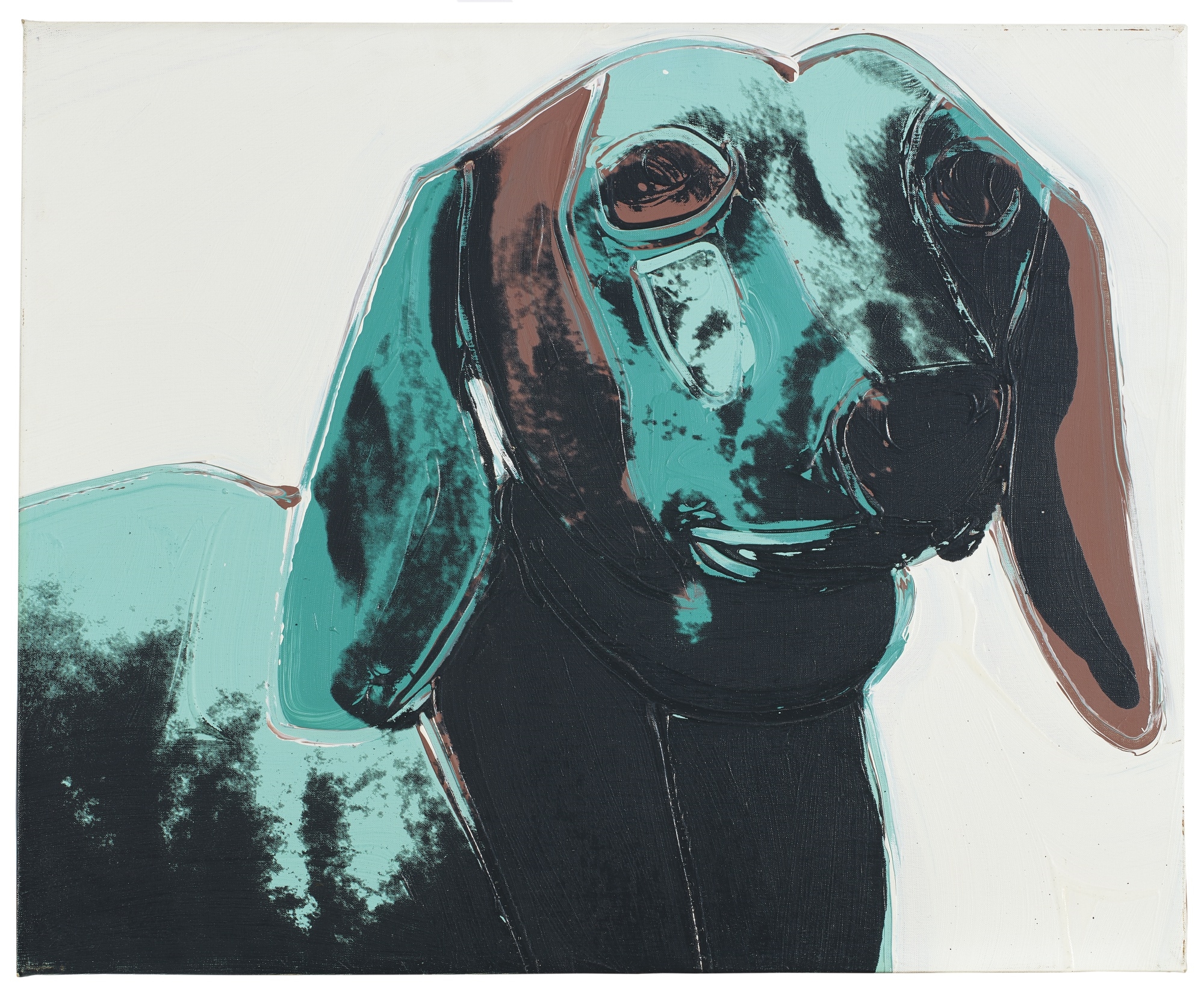 Amos 2 1976 Andy Warhol quadro stampa su tela 100x80cm AW115