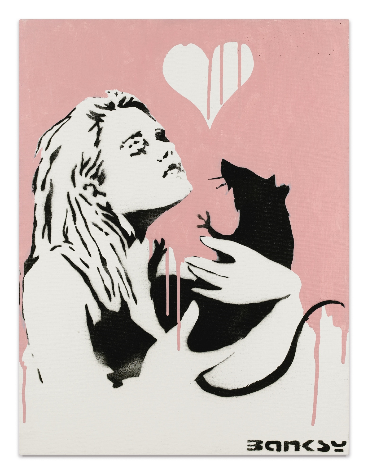 Banksy | LOVE RAT (2003) | MutualArt