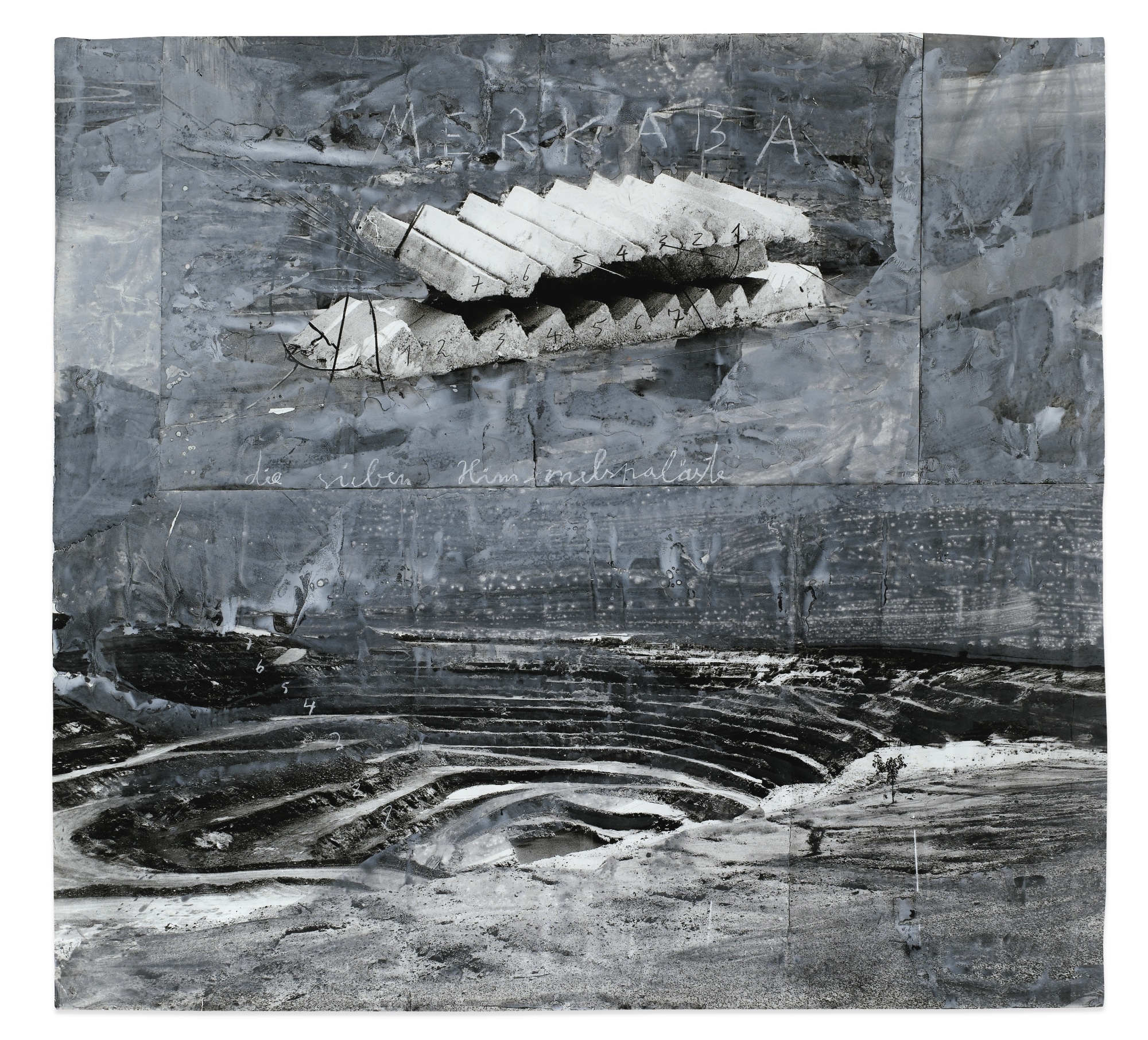 Anselm Kiefer | MERKABA - DIE SIEBEN HIMMELSPALÄSTE (2008