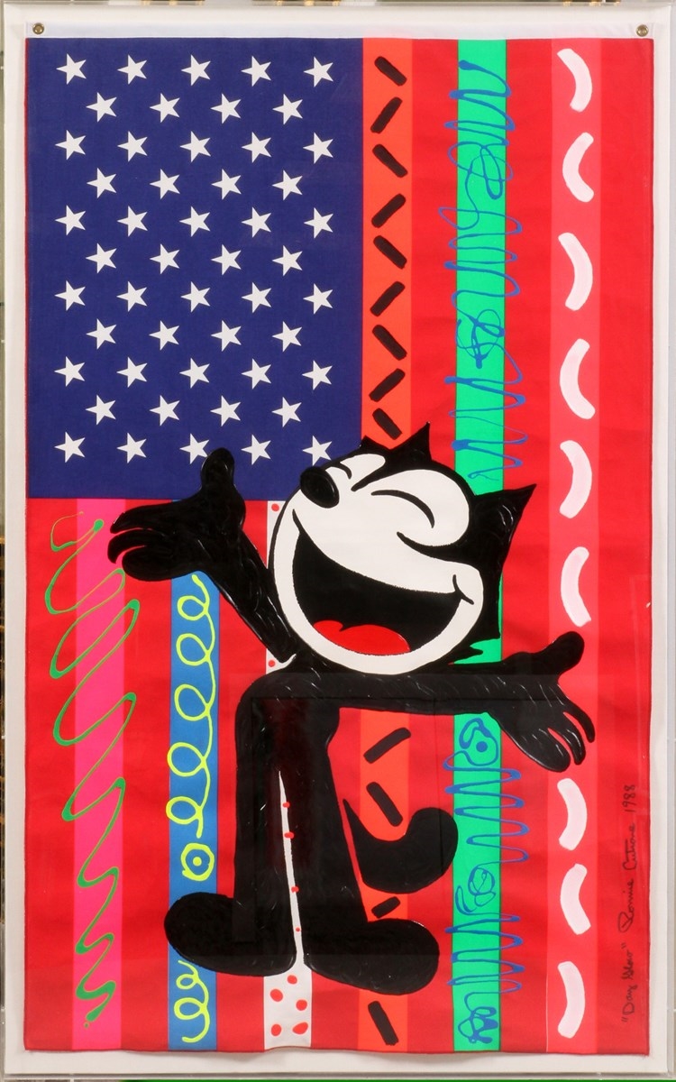 ロニー·カトローンronnie cutrone 版画FelixTheCat