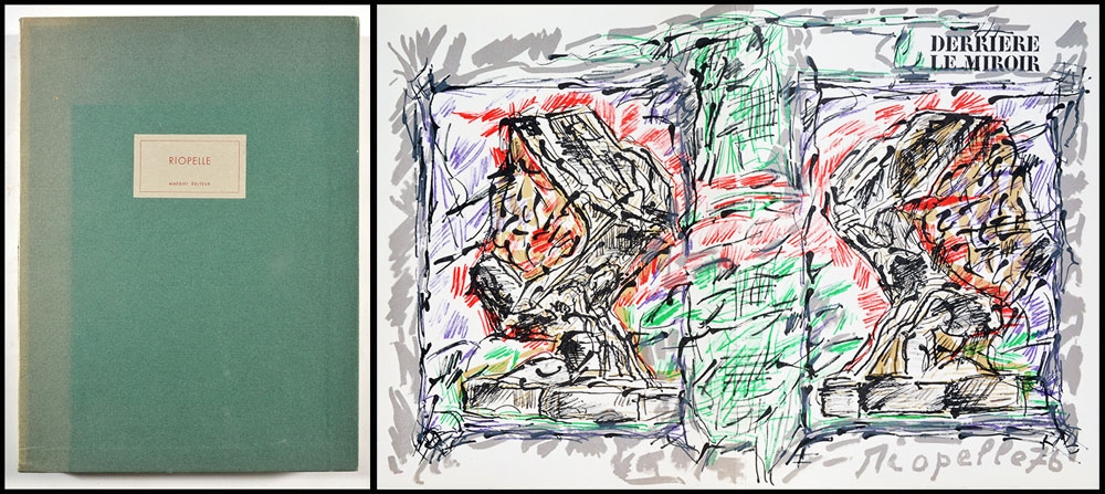 Jean-Paul Riopelle | 4 Works: Derrière le miroir (1976) | MutualArt
