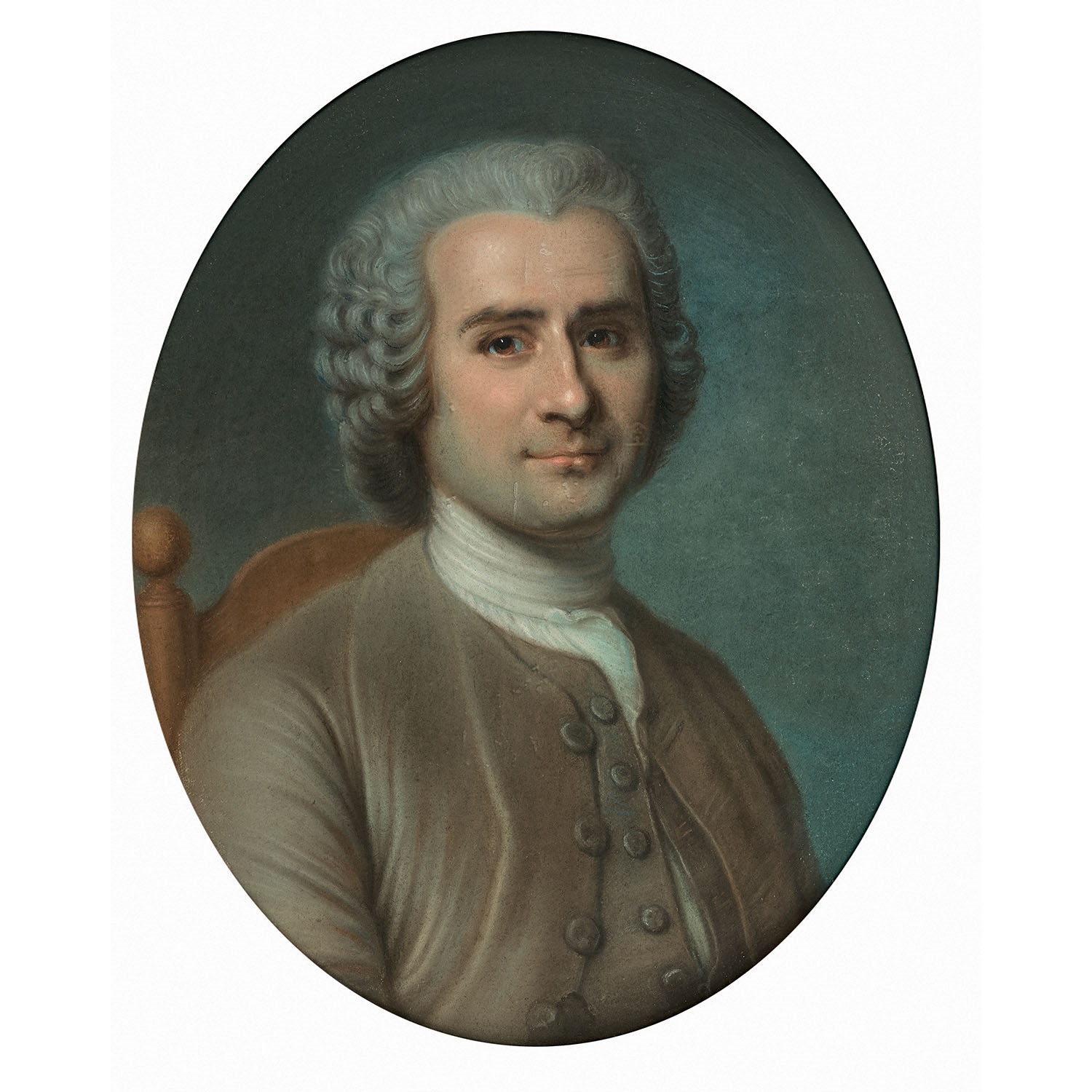 Glare Celsius Socialism French School, 18th Century | Portrait de Jean-Jacques Rousseau | MutualArt