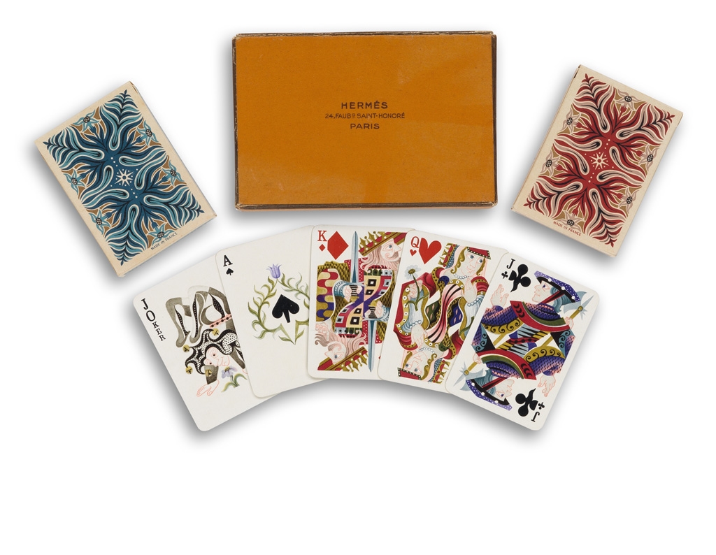 Double Deck Draeger-Freres Hermes Playing Cards, Cassandre Designs, First  Edition, c.1948