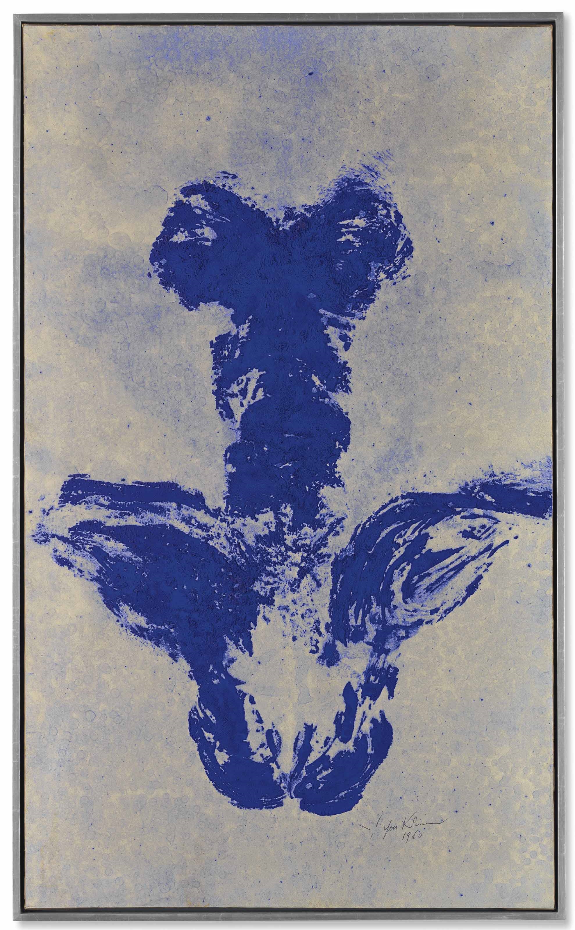 Yves Klein | Anthropométrie sans titre, (ANT 49) (1960) | MutualArt