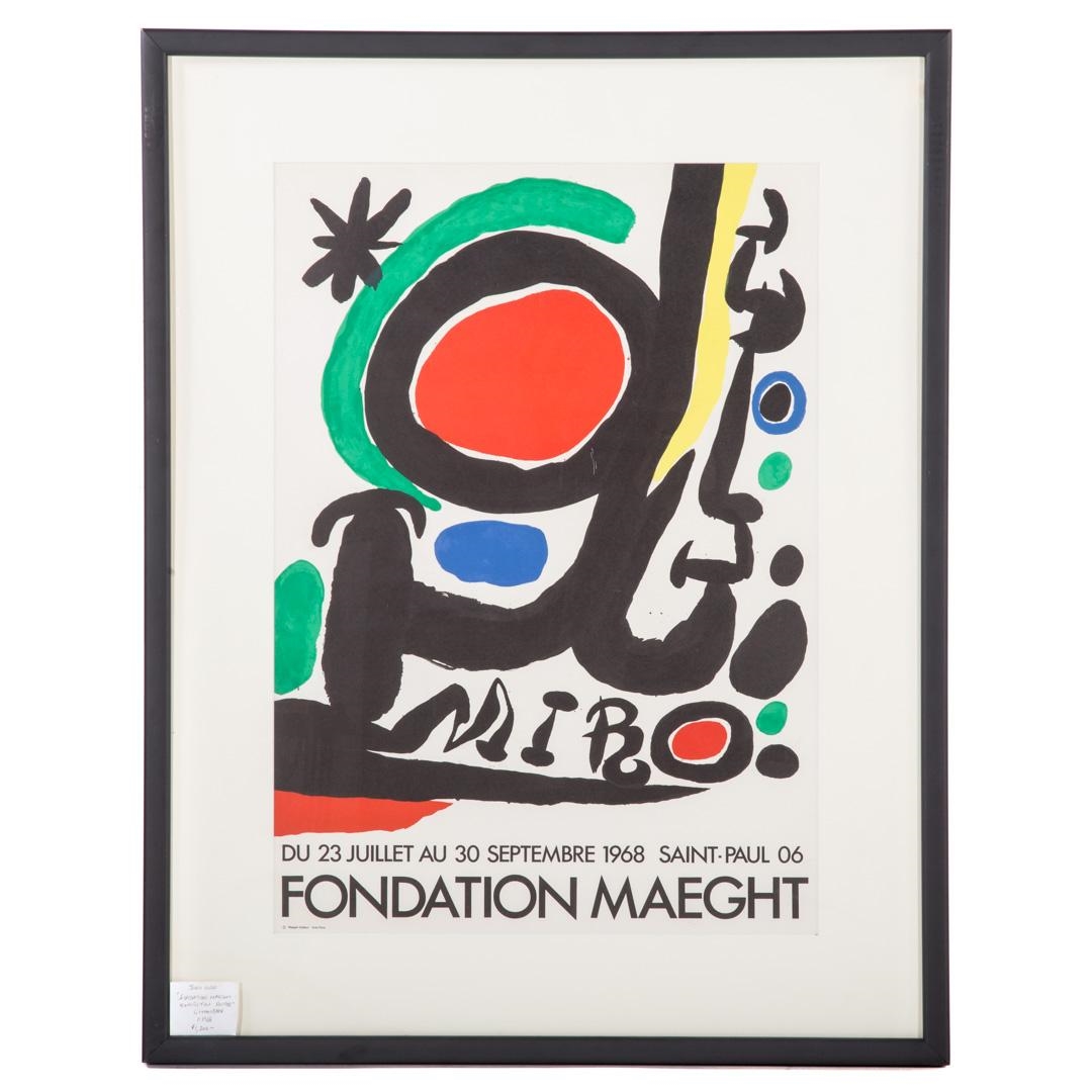 Joan Miró | Fondation Maeght Exhibition Poster (1968) | MutualArt