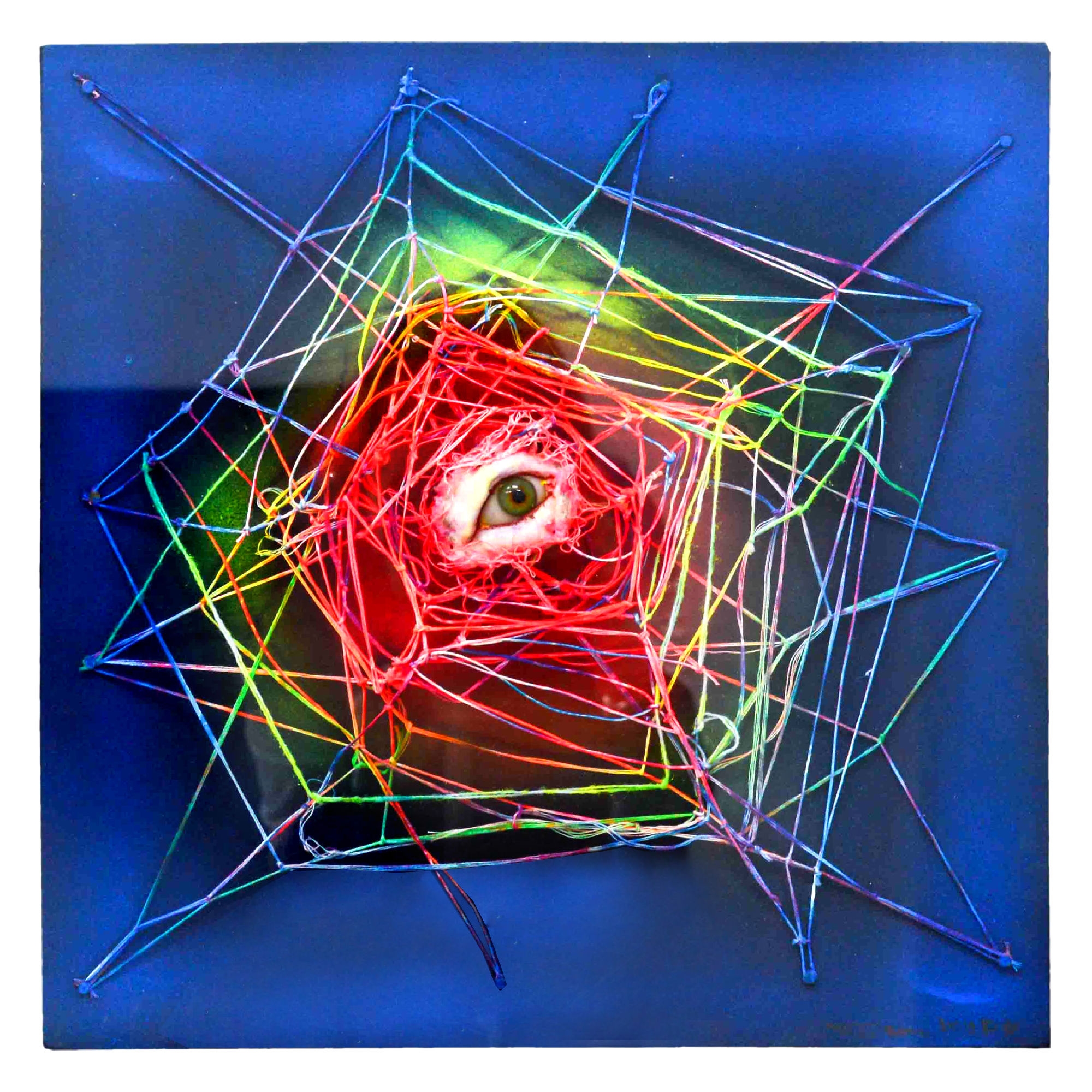 Tetsumi Kudo Toile D Araignee Un Oeil Spider S Web One Eye Circa 1977 Mutualart