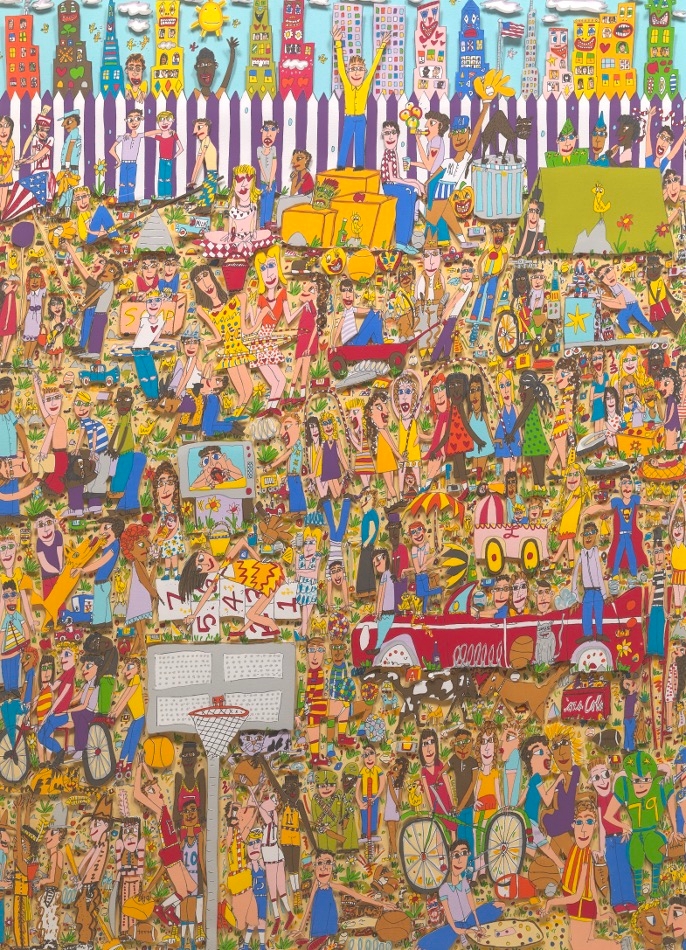 James Rizzi 「A Lot of Fun for City Kids」 James Rizzi | A lot of fun for city kids (1990) | MutualArt