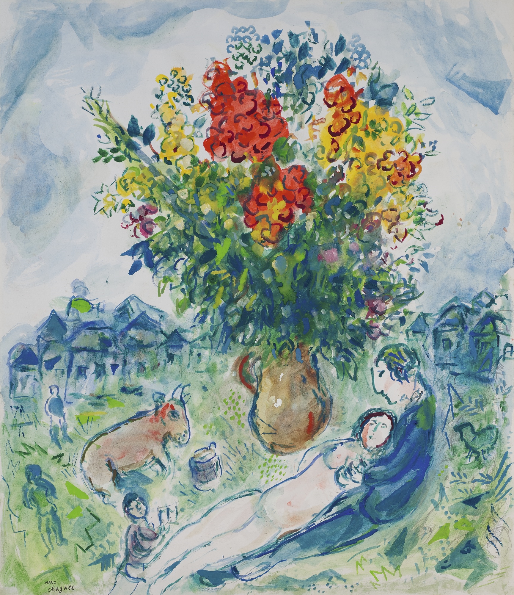 Watercolors and Gouaches Chagall