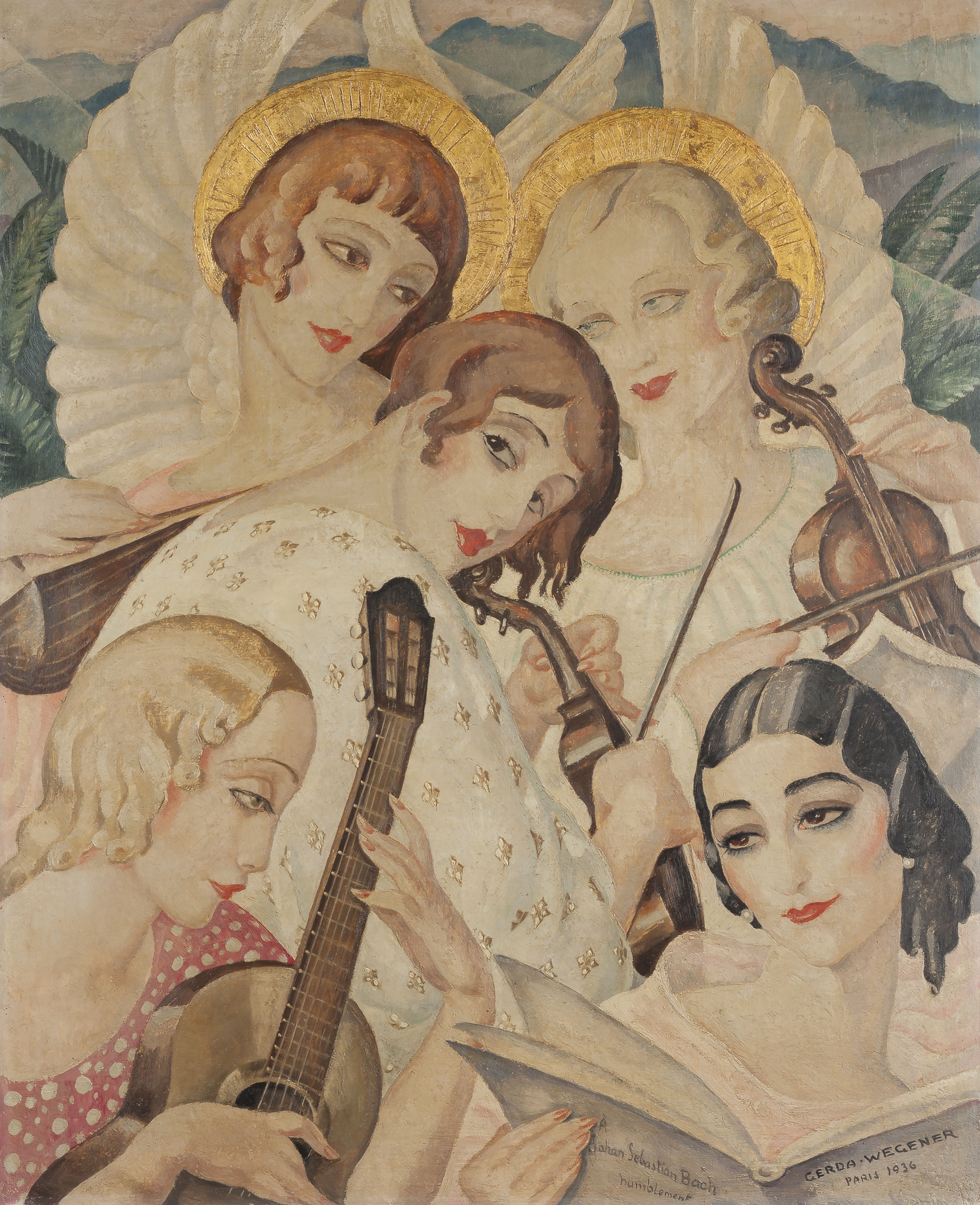 A Johan Sebastian Bach humblement (1936 photo