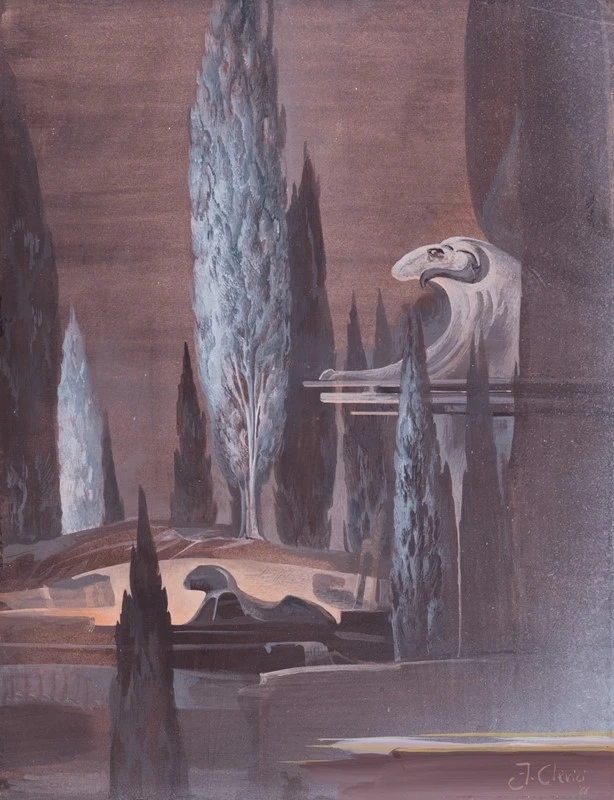 Fabrizio Clerici | Omaggio a Boecklin (1968) | MutualArt