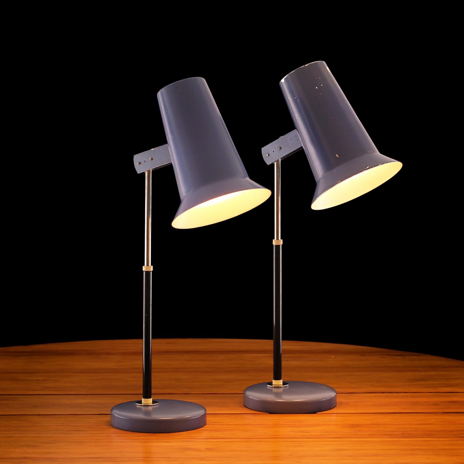 Nummi Yki A Pair Of Nice Table Lamps Model 40 040 Mutualart