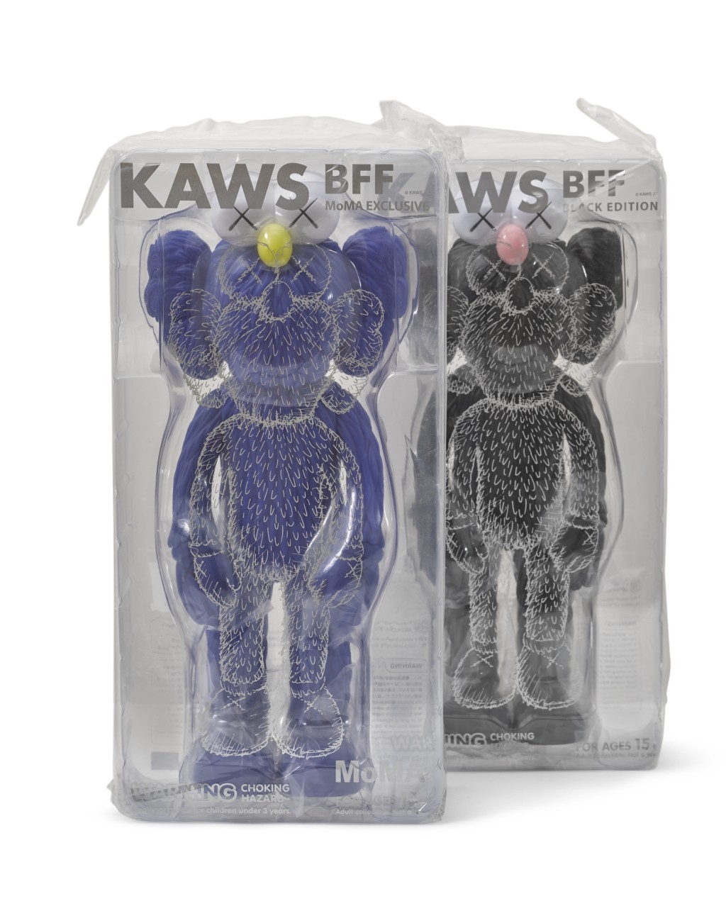 KAWS | BFF-MOMA EXCLUSIVE & BLACK EDITION (SET OF TWO) (2017 