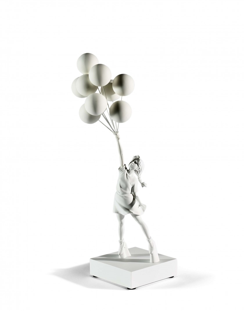 Medicom Toy | Banksy : Flying balloons girl (white version) (2018 ...
