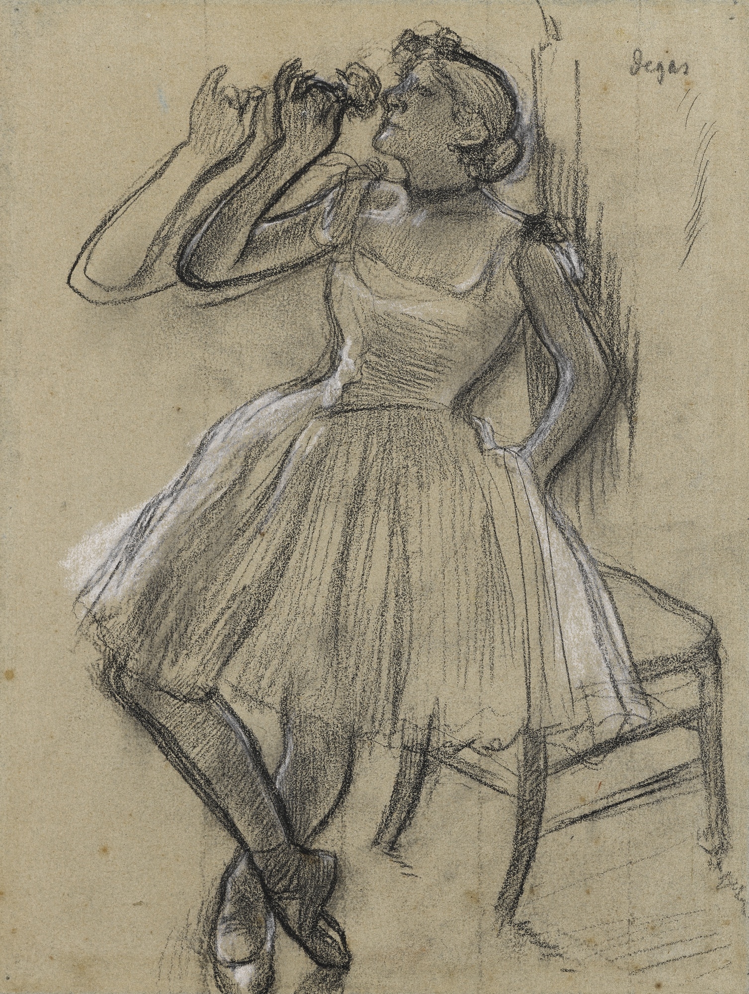 Edgar Degas | Danseuse à la rose | MutualArt