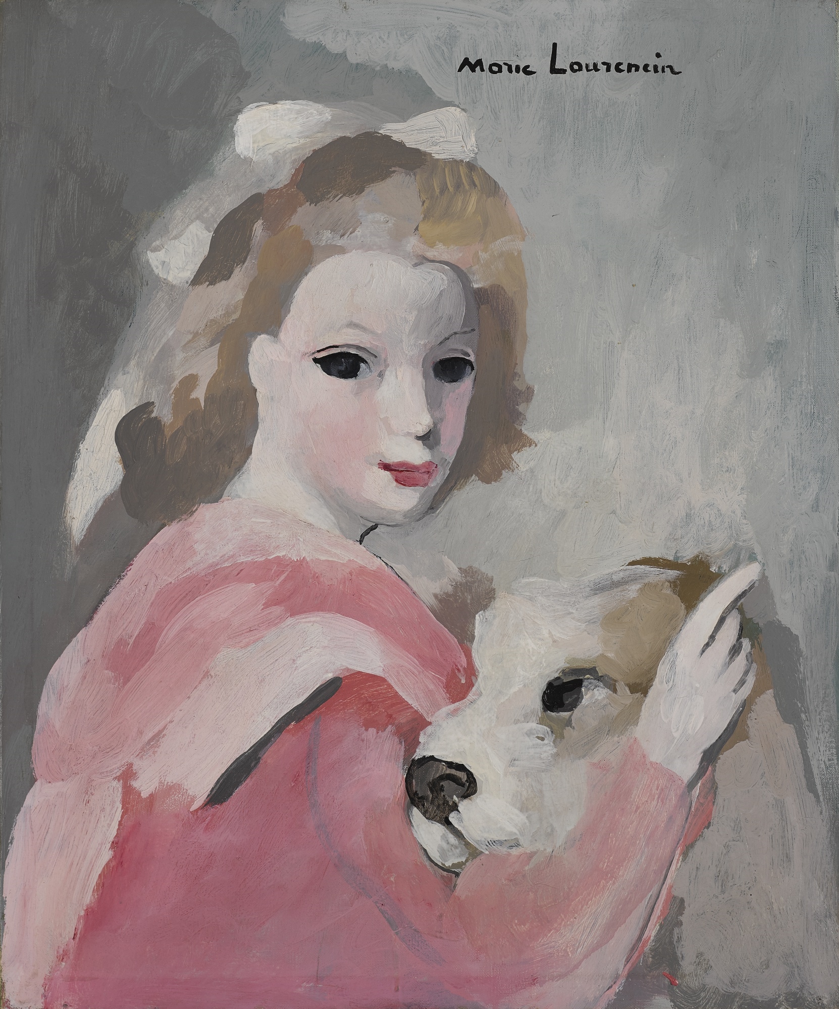 Marie Laurencin | Femme au caniche | MutualArt