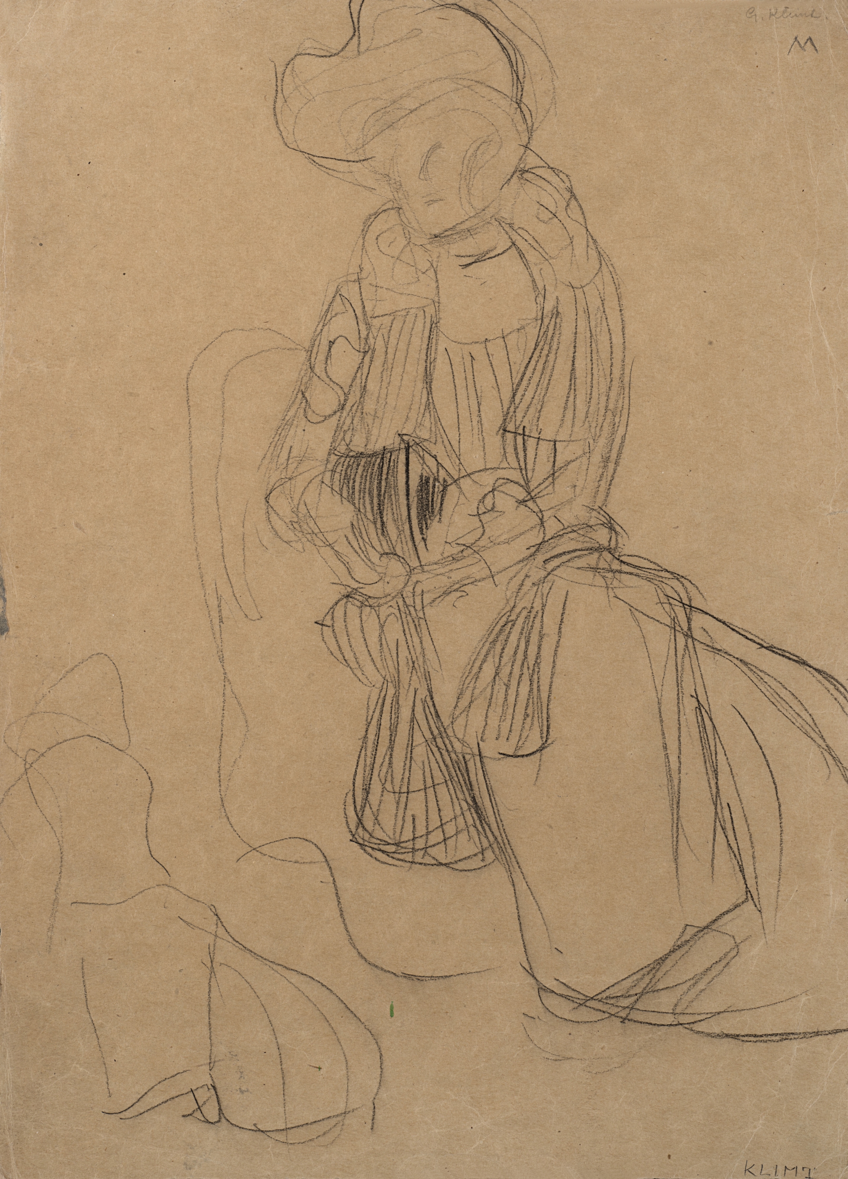 Gustav Klimt | Studio per 'Ritratto di Marie Henneberg (1901