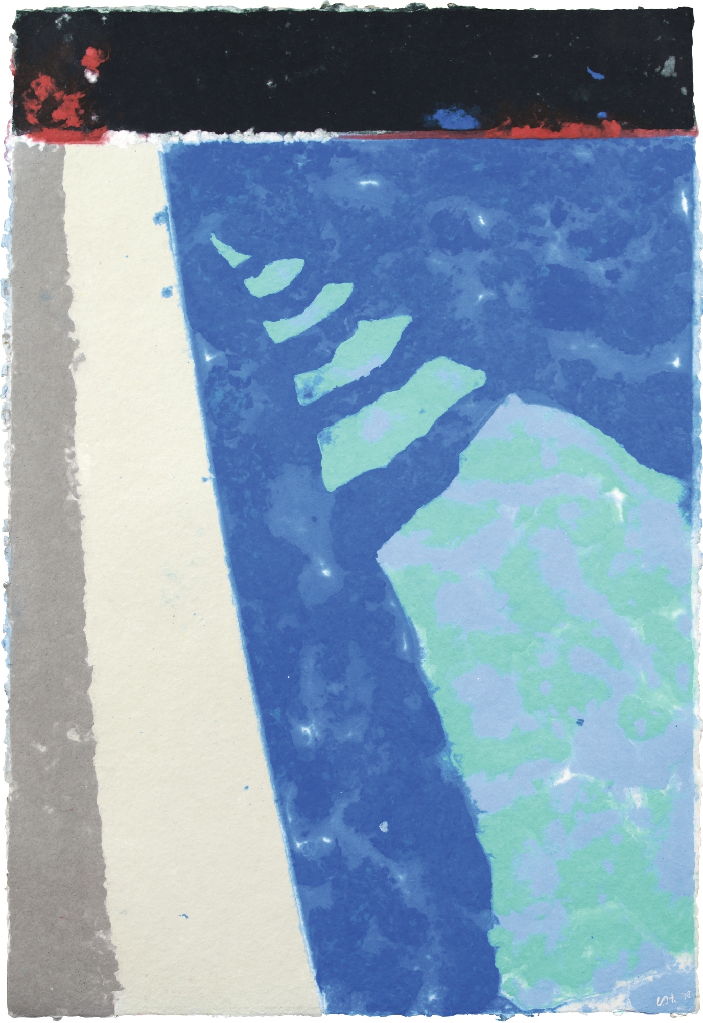 David Hockney | STEPS WITH SHADOW (1978) | MutualArt