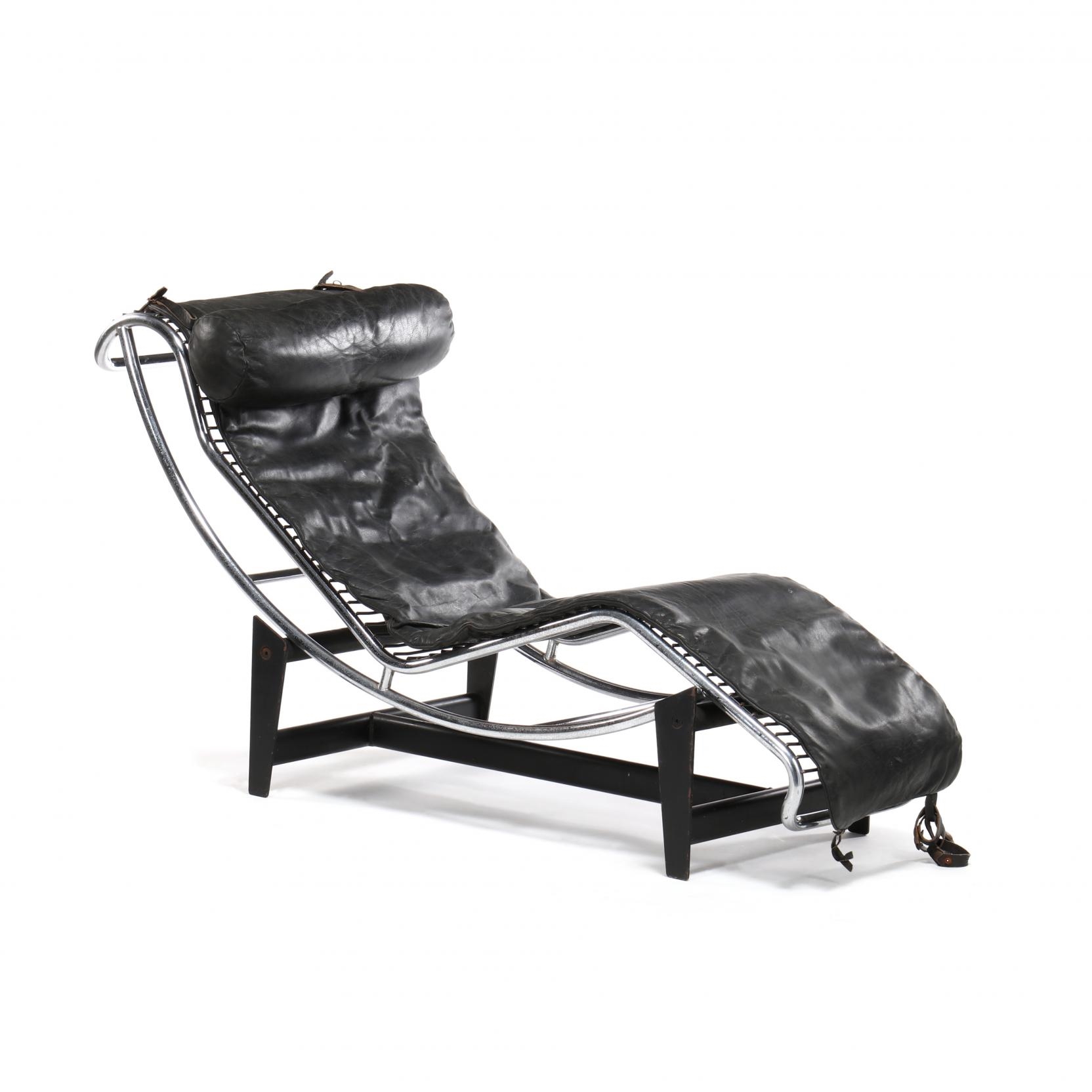Vintage LC4 Chaise Lounge by Charlotte Perriand, Le Corbusier & Pierre  Jeanneret, Italy, 1970s