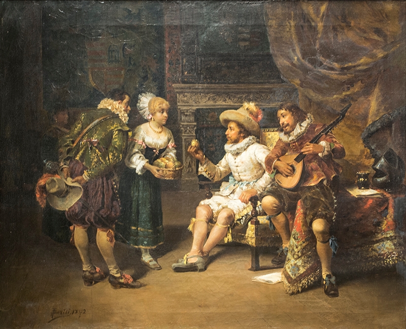 Francesco Parisi Le Droit Du Seigneur 1872 Mutualart