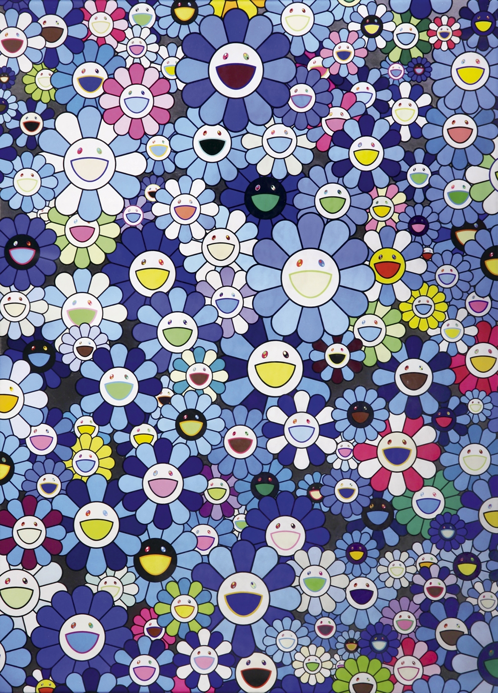 Takashi Murakami | Blue Flower (2013) | MutualArt