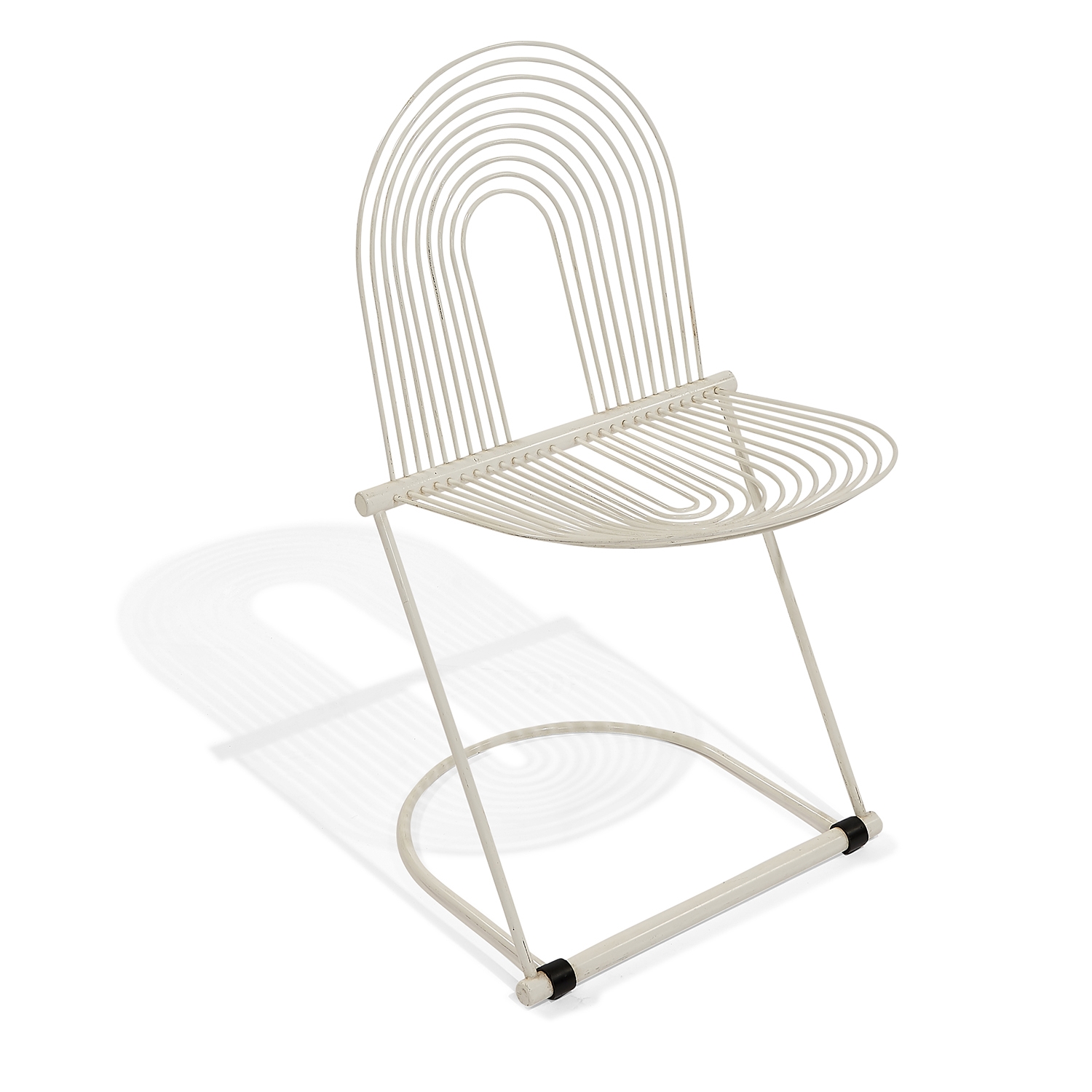 椅子 Jutta & Herbert Ohl / Swing Chair 1980s Set of 4 1980s Jutta + Herbert Ohl Stacking Swing Chair by