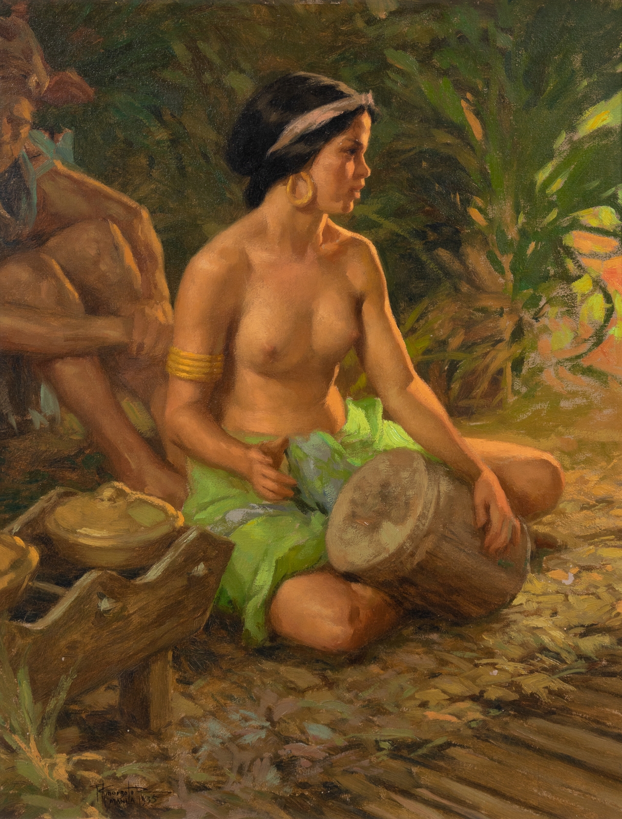 Girld Drumming Naked