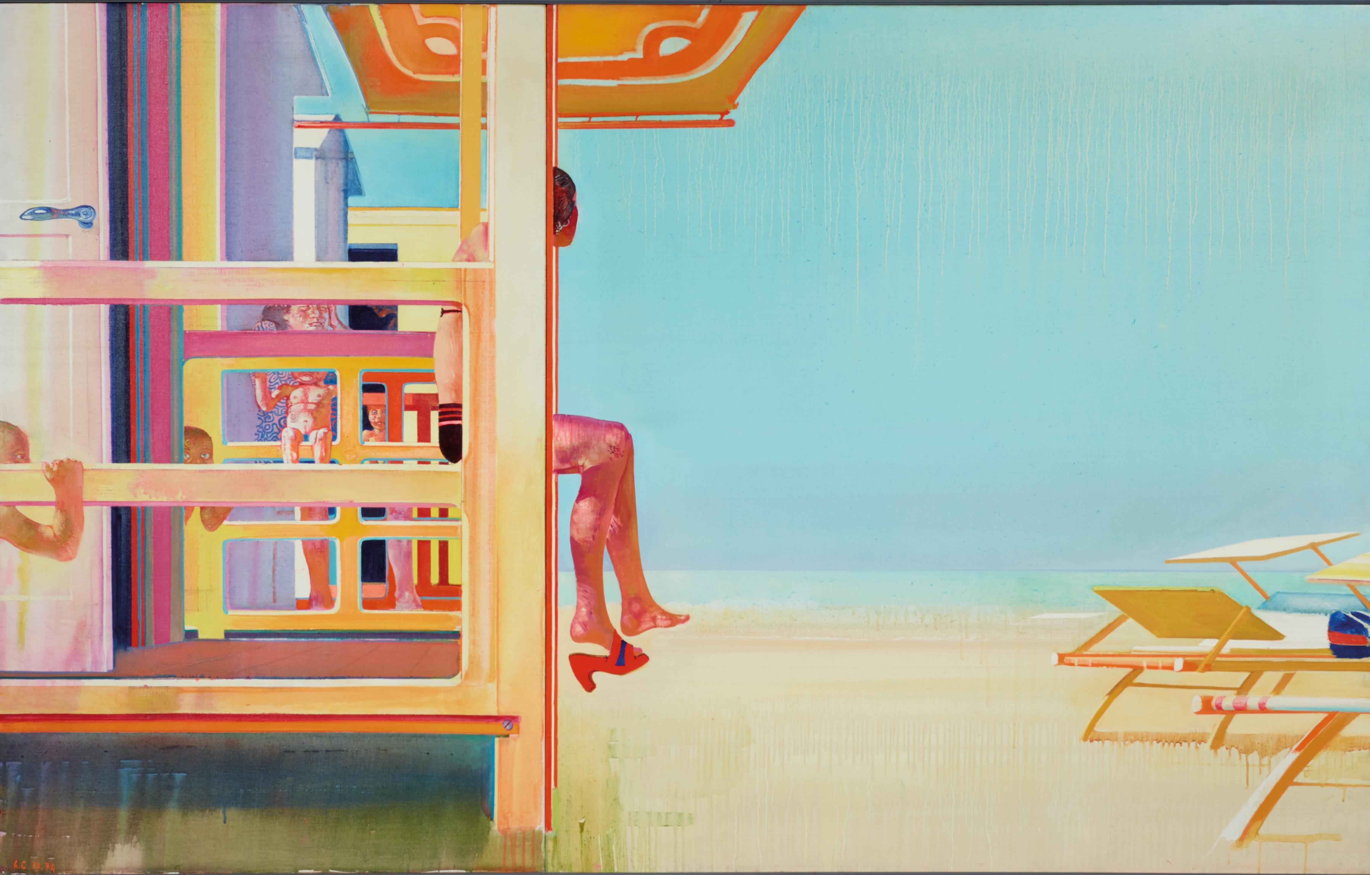 アート・デザイン・音楽 Paesaggio del design italiano 1972-1988 Leonardo Cremonini | Paesaggi assolati (1973 - 1974) | MutualArt