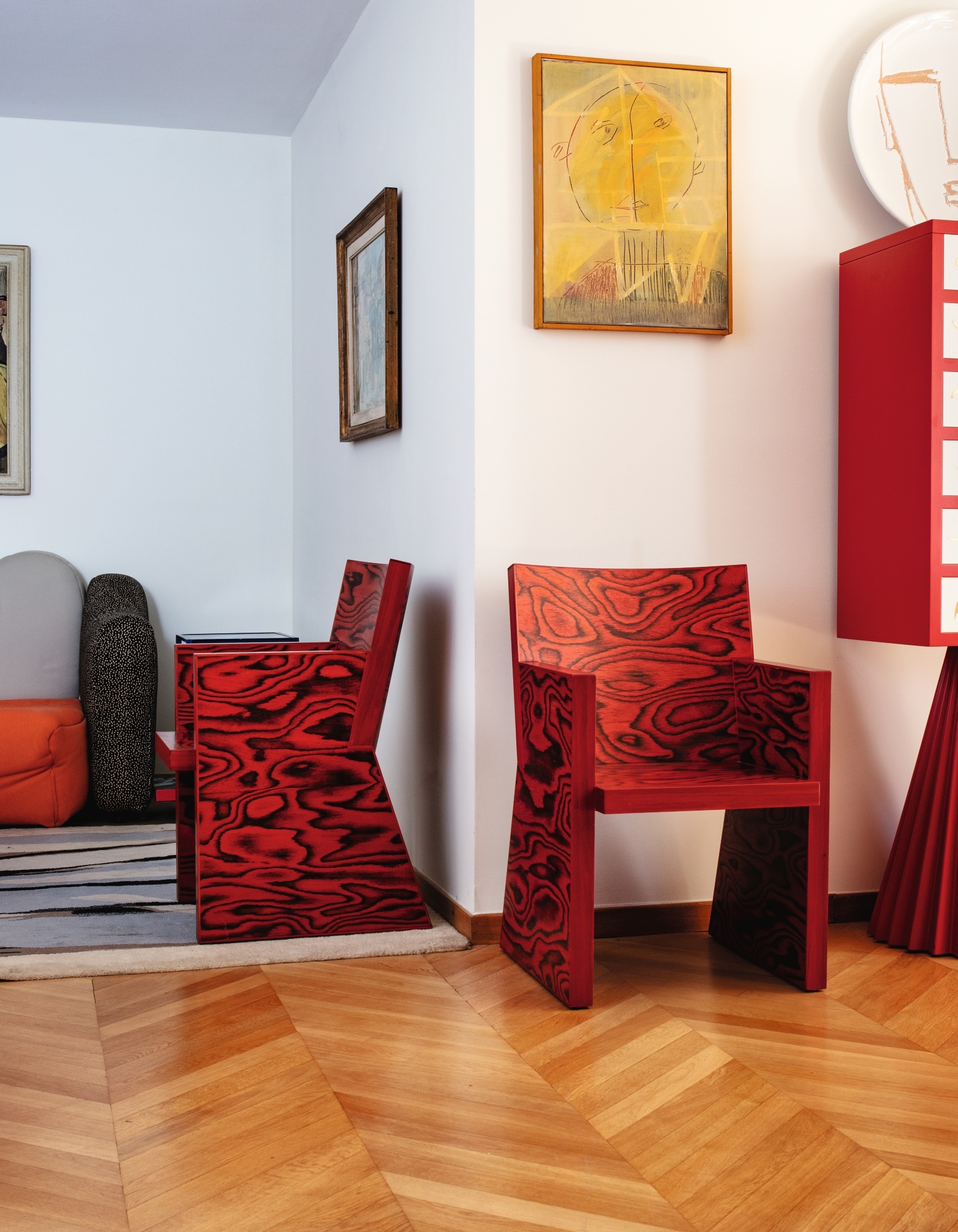 Etorre Sottsass ソットサス　Greek Chair ポストモダン Ettore Sottsass ソットサス Greek Chair ポストモダン