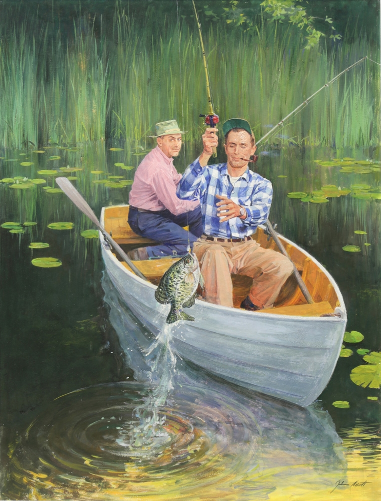 John Walter Scott, Pan Fishing (1962)