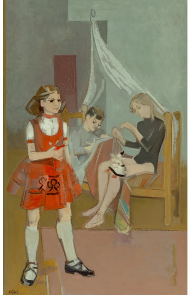 Gilot Francoise La Marionette 1955 Mutualart