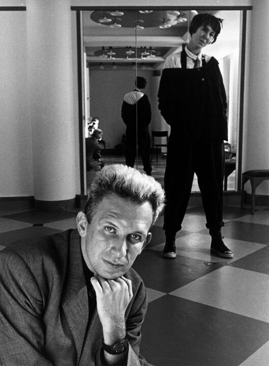 Jean-Paul Gaultier und Anna Pawlowski 