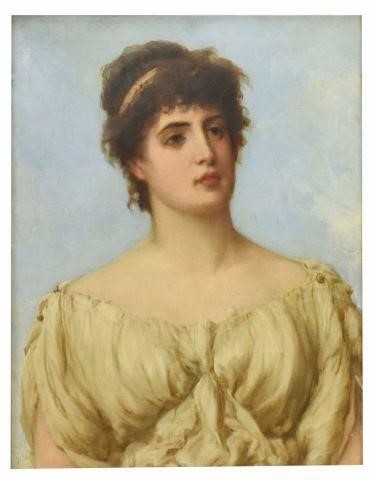 William Oliver | PORTRAIT OF A LADY | MutualArt