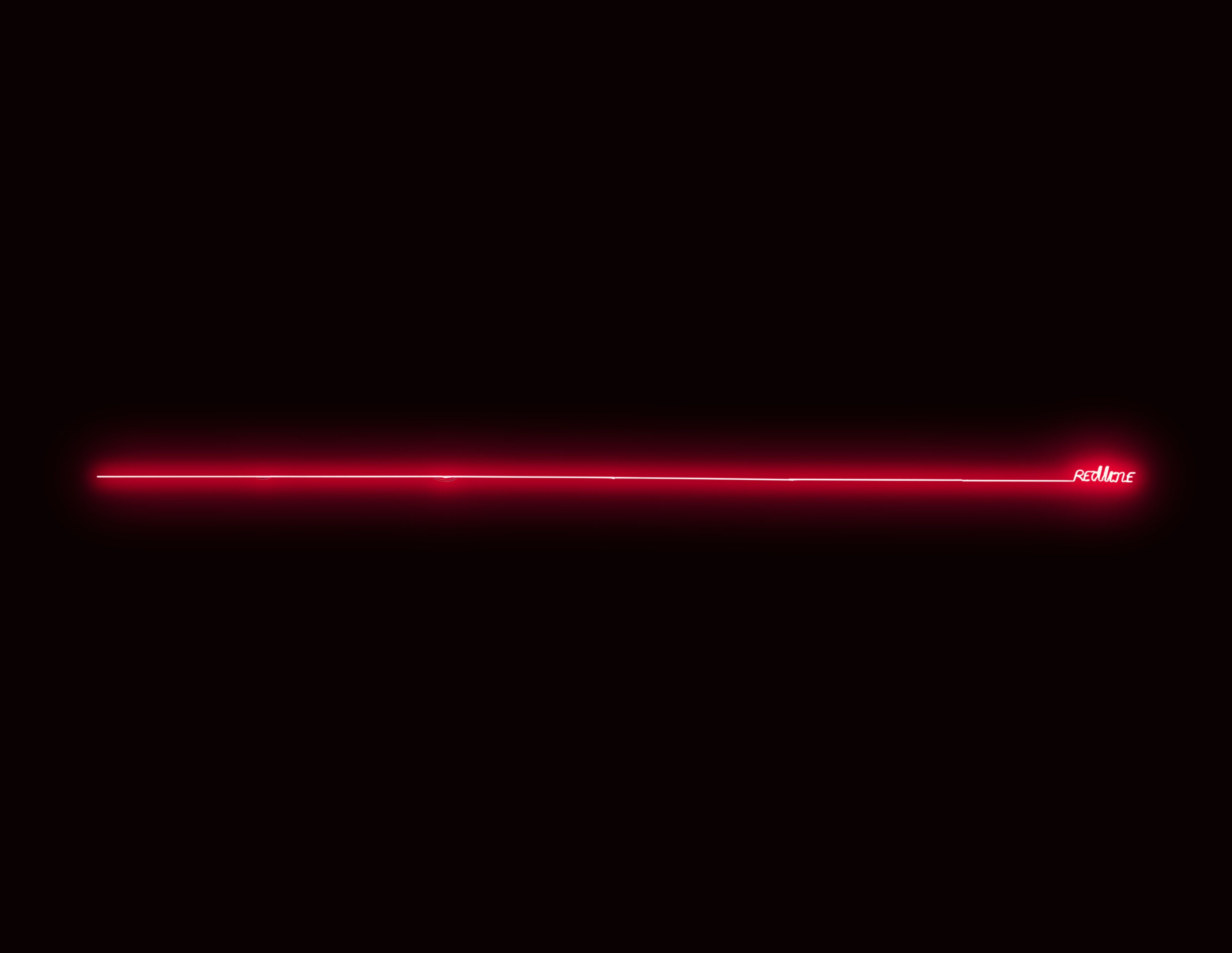 maurizio nannucci /1973 450×320mm 新品 Maurizio Nannucci | Red Line (1969) | MutualArt