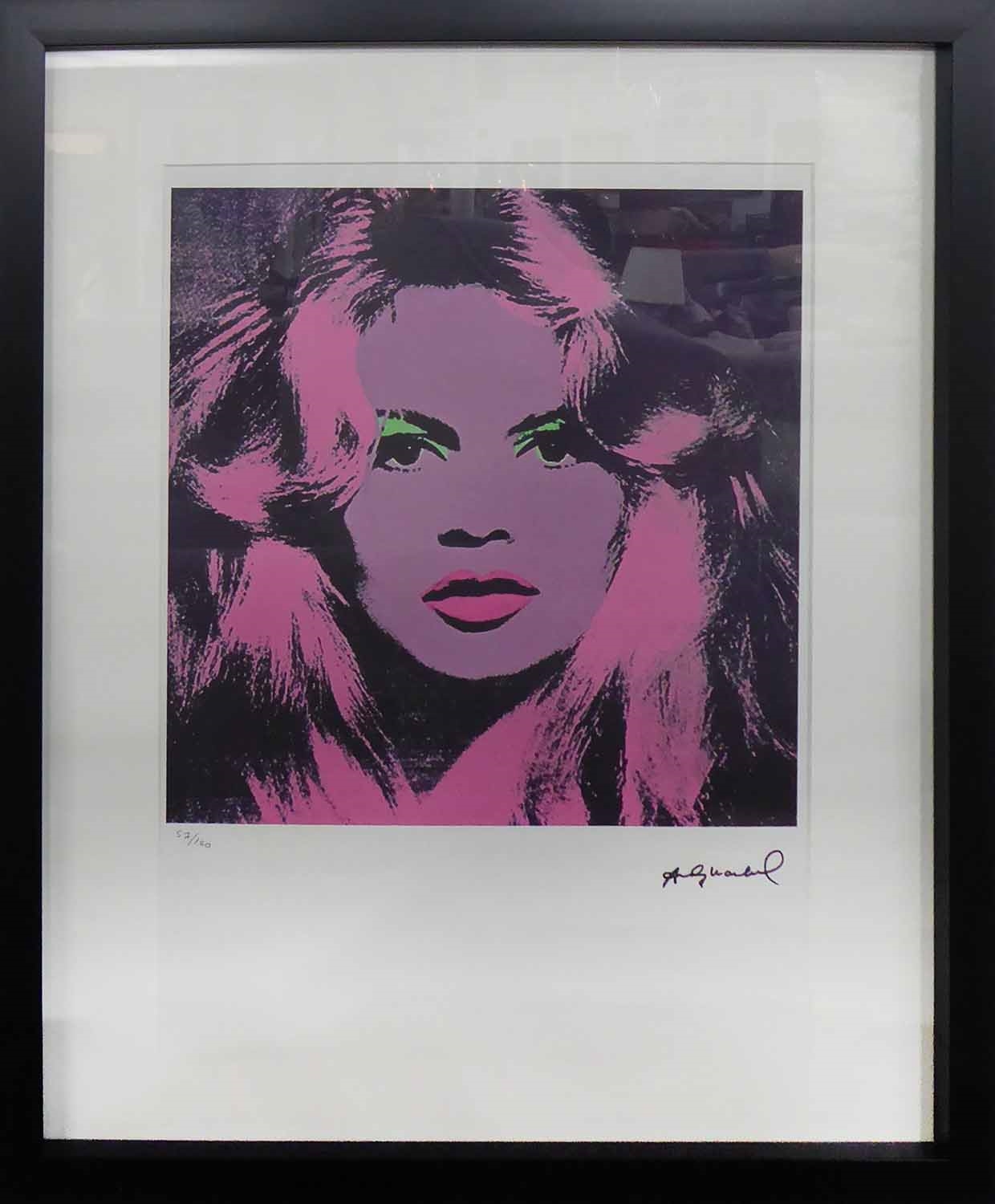 Andy Warhol | Brigitte Bardot (1974) | MutualArt