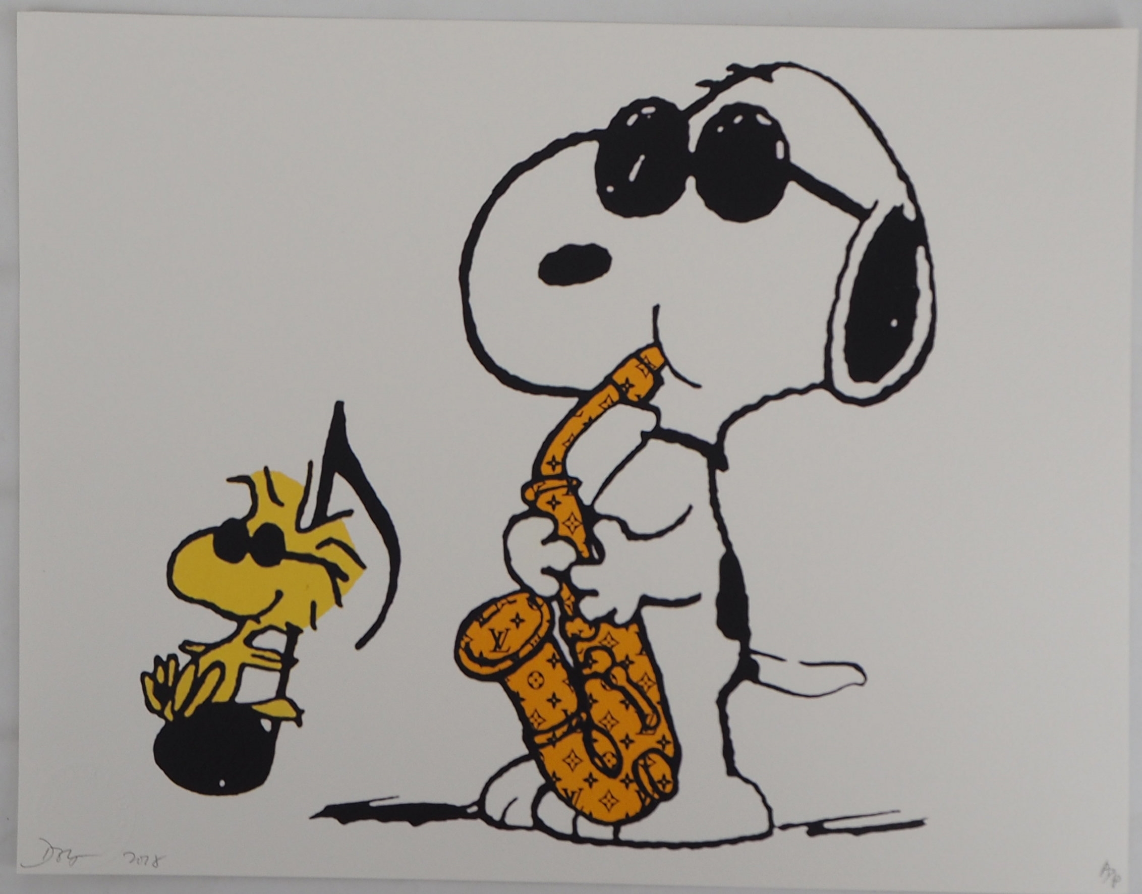 【クラウン 額装セット】【DEATH NYC 】SNOOPY＆FAMILY クラウン様専用 額装セット】【DEATH NYC 】SNOOPY＆FAMILY 美術