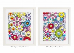 Takashi Murakami, A Little Flower Painting: Pink, Purple, and Many Other  Colors (2017), Available for Sale