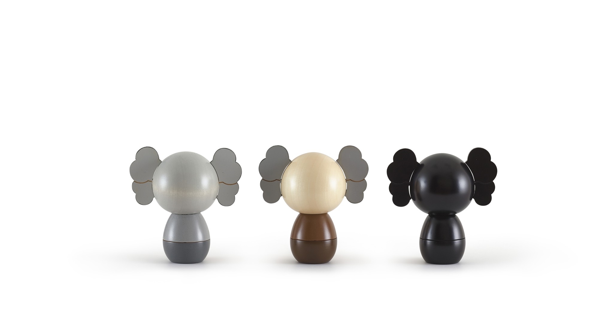 kawsさんのこけし 新品未使用 KAWS HOLIDAY JAPAN KOKESHI Doll Set ( Set of 3