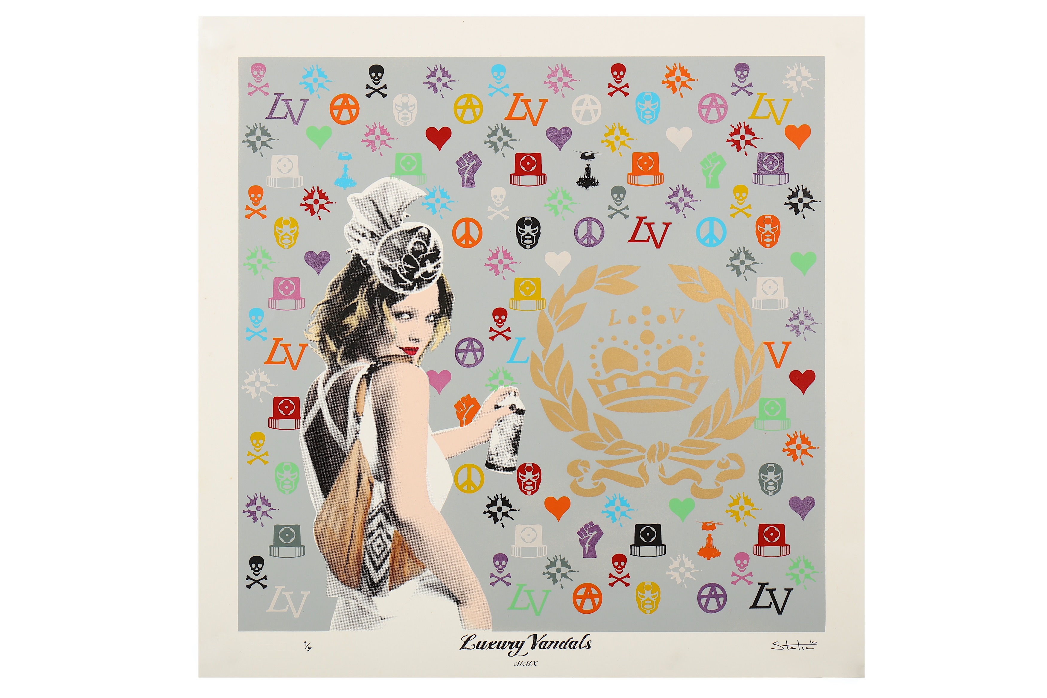 STATIC | 'Luxury Vandals - Drew Barrymore' (2010) | MutualArt