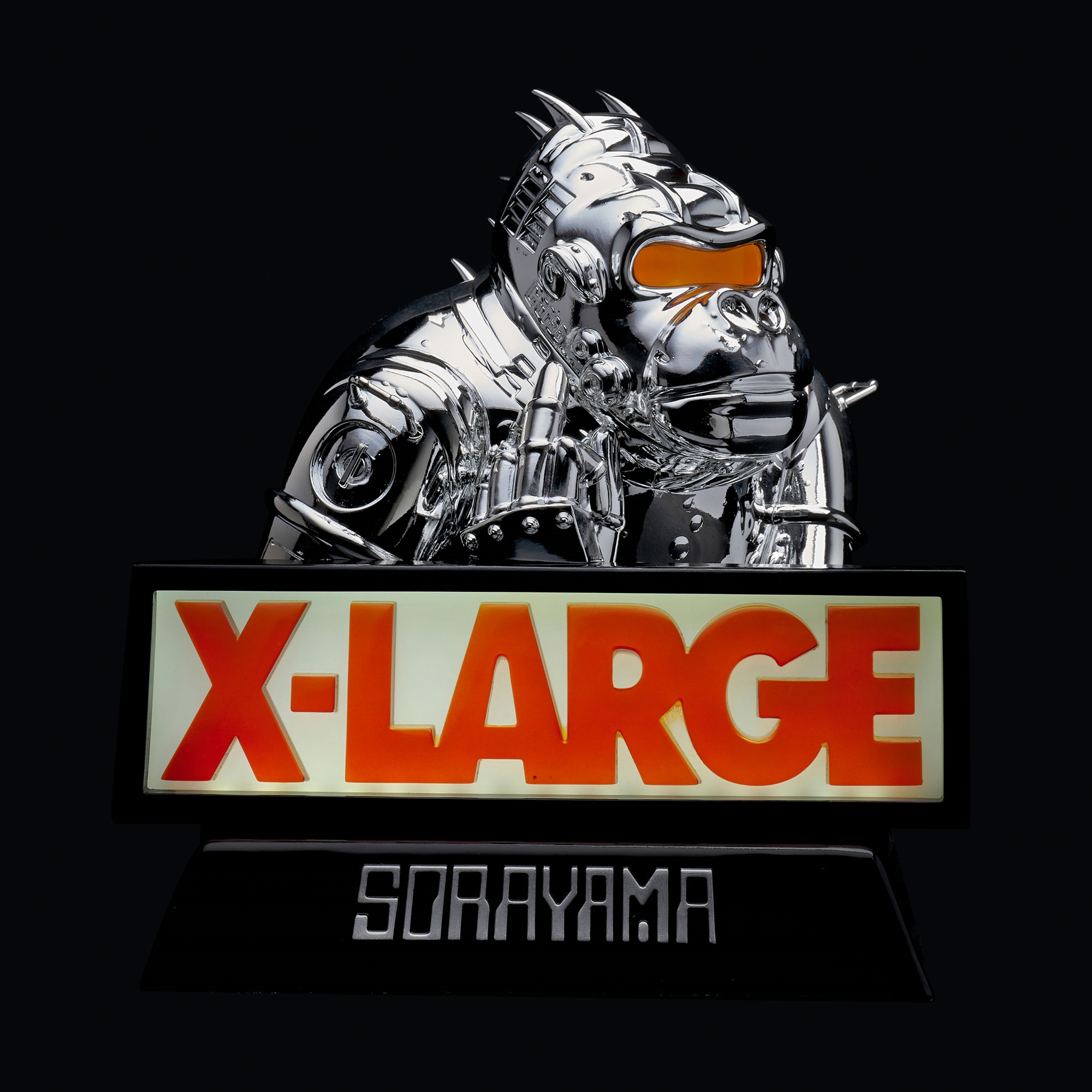 Hajime Sorayama | X-Large Robot Gorilla (2018) | MutualArt