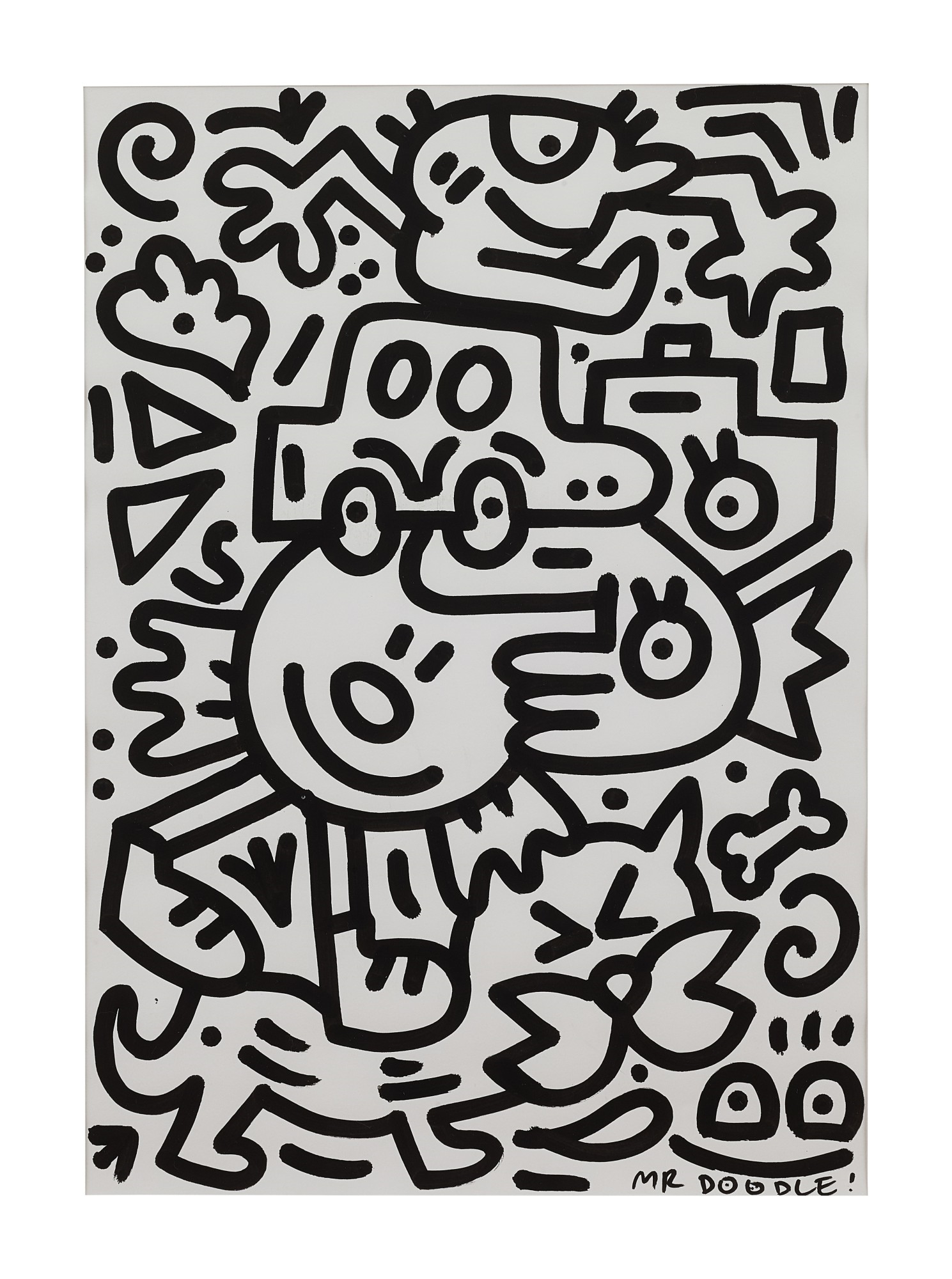 Mr. Doodle | CAT SURFER | MutualArt