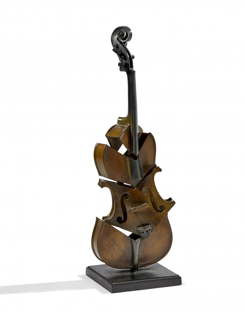 pablo picasso violin sculpture