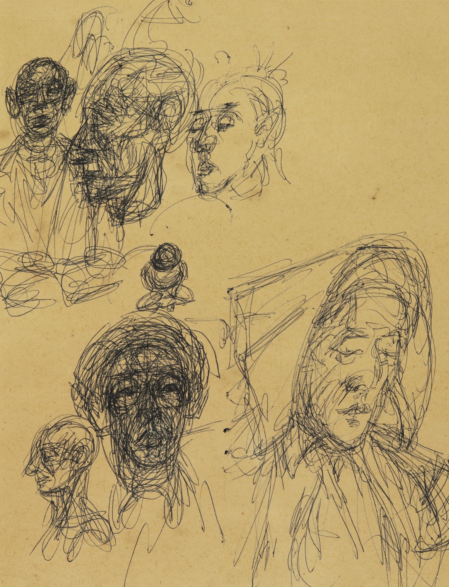 Alberto Giacometti | TÊTE DE YANAIHARA ET AUTRES TÊTES DE FACE ET 