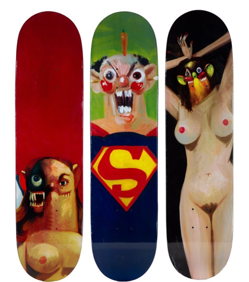 george condo skateboard