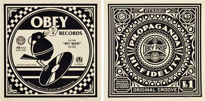 Shepard Fairey | OBEY RECORDS (2013) | MutualArt