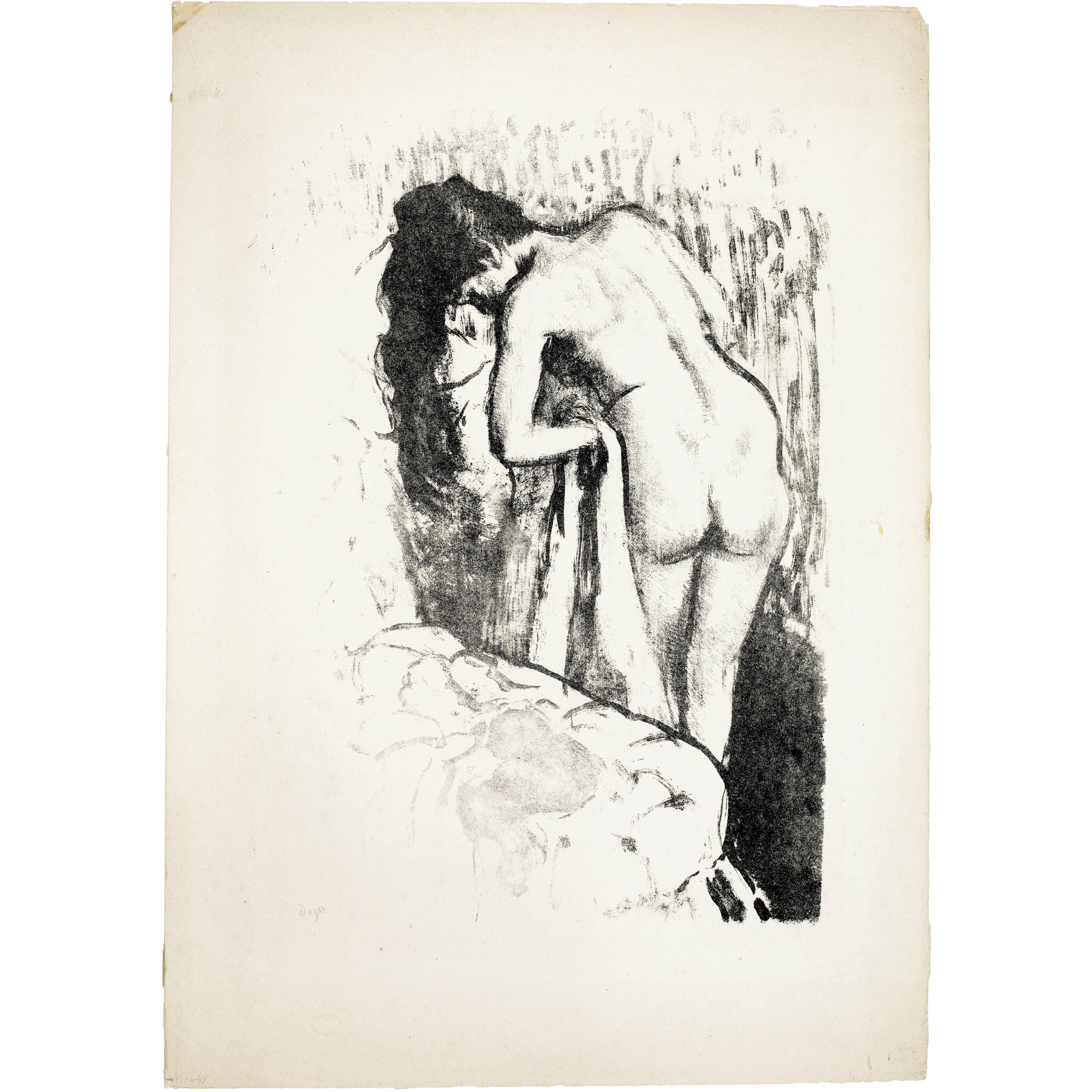 Femme nue, debout - Louvre Collections