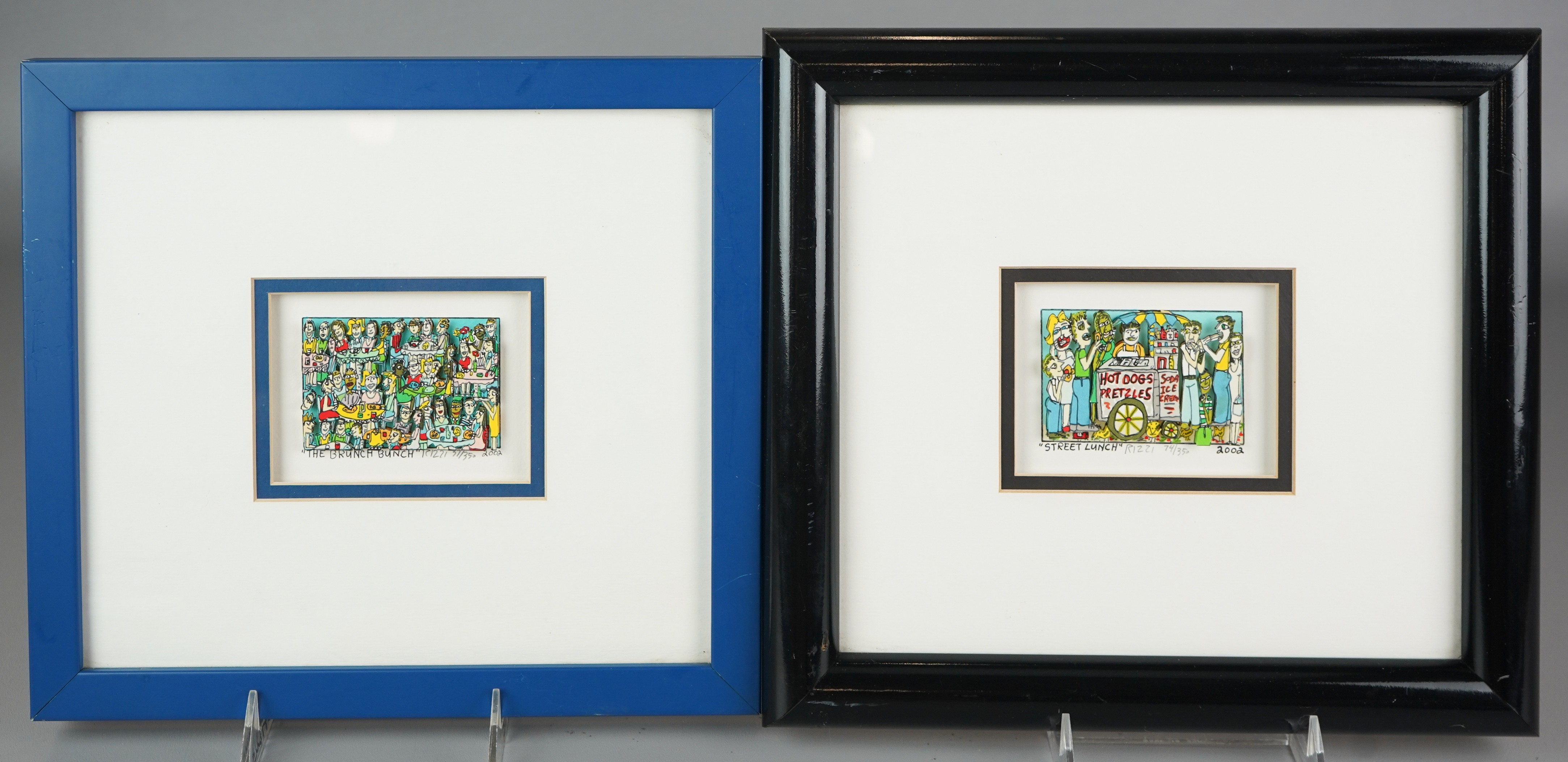 ジェームス・リジィ OUTDOOR LUNCHEN James Rizzi Lets Do Lunch