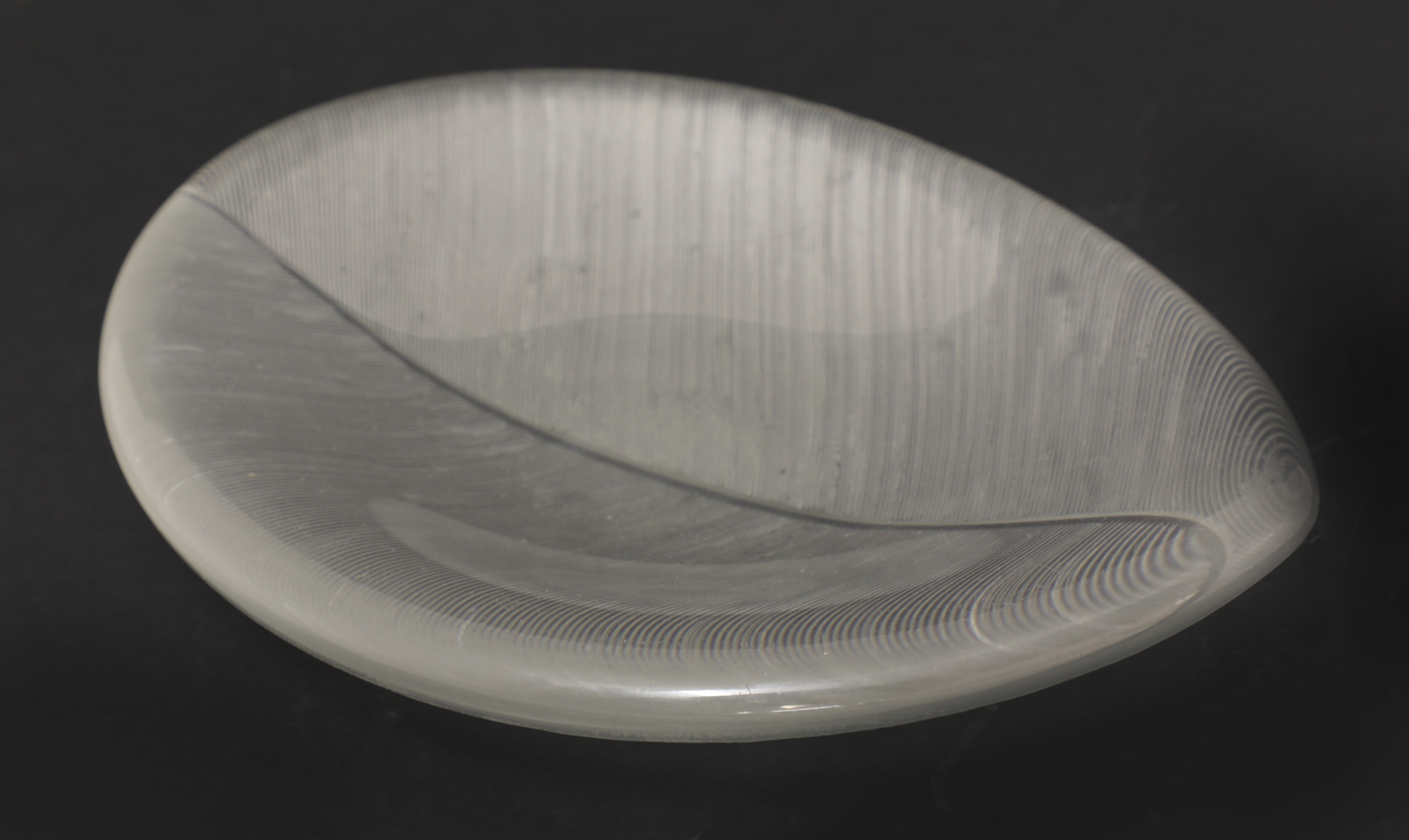 Tapio Wirkkala | A 'leaf' glass dish (1955) | MutualArt