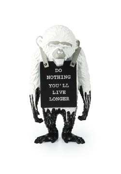 Banksy | MONKEY SIGN (DRIP REVERSE Ver.) (2019) | MutualArt