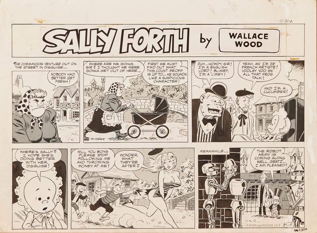 Sally forth wally wood